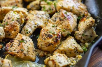 Ultimate Recipe for Lemon Garlic Chicken Bites