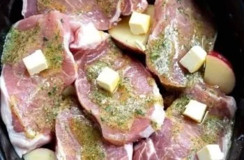Crockpot Ranch Pork Chops and Potatoes