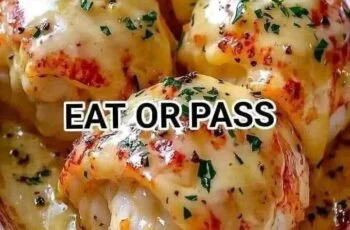 Broiled Lobster Tails in Creamy Garlic Butter Sauce