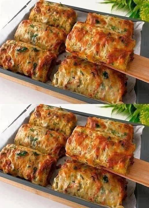 Chicken potato rolls